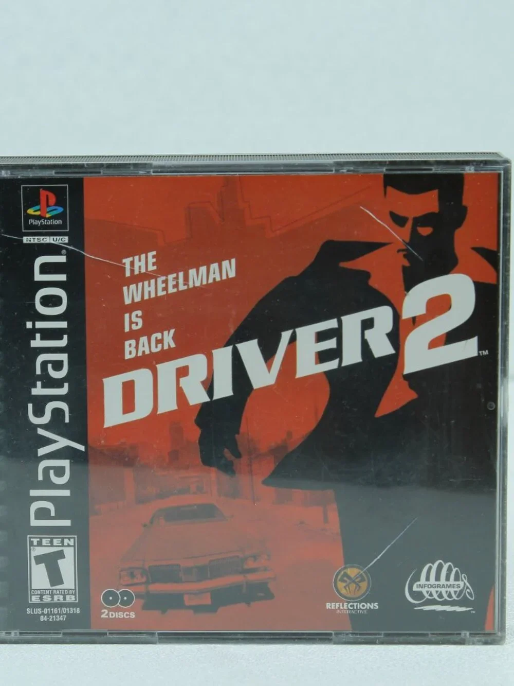Driver 2 PS1 Black Label Complete CIB Sony PlayStation 1 Authentic 2-Disc Set